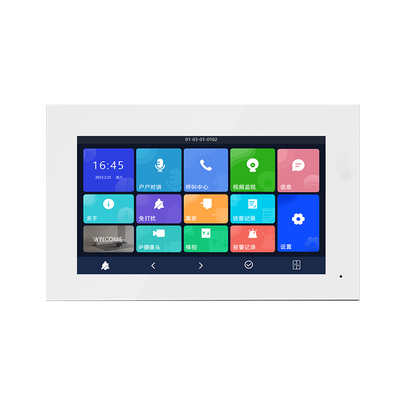 10寸觸屏數(shù)字室內(nèi)機 型號：MK-HDFJ10A